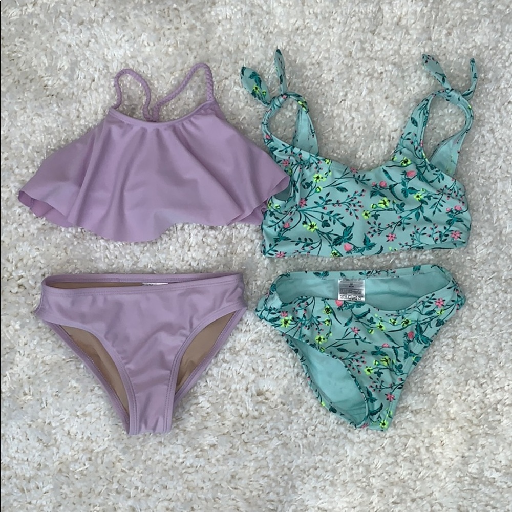 OLD NAVY girls XS bikinis